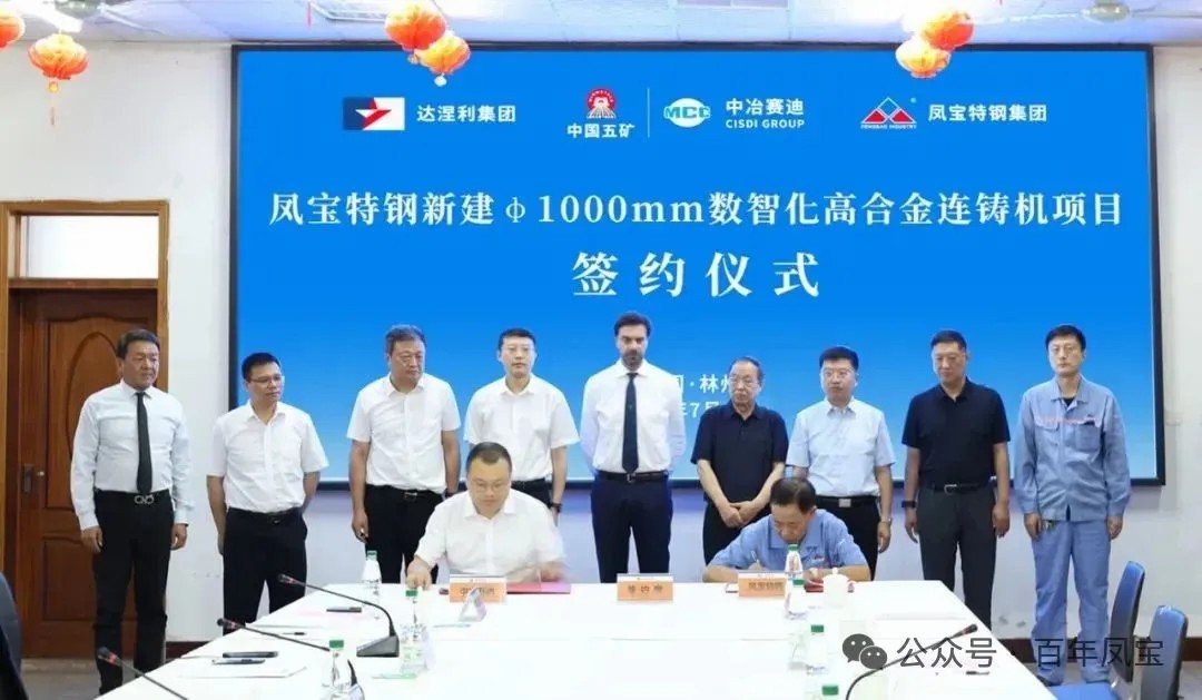 乐鱼（中国）特钢落实优化调整产品结构、实现高质量发展钢铁升级规划项目启动——乐鱼（中国）特钢与意大利达涅利集团、中冶赛迪集团合作项目正式签约